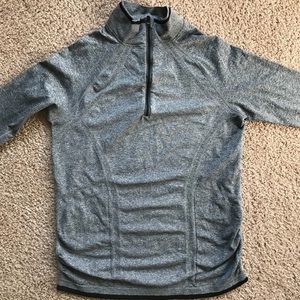 Athleta Top • Size M• Pullover 3/4” Zip Up